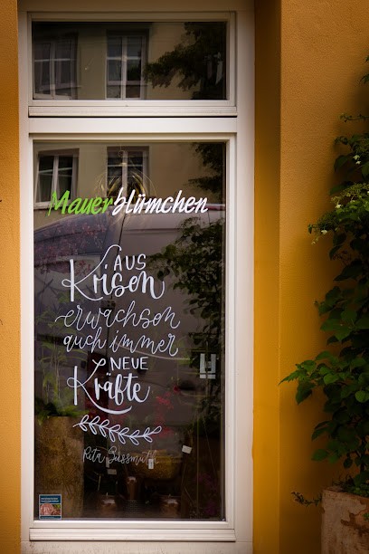 Mauerblümchen, Blumenladen in Bernau bei Berlin