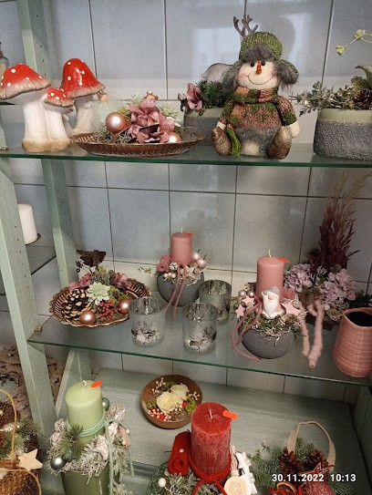 Silke Heilmann, Blumenladen in Zwenkau