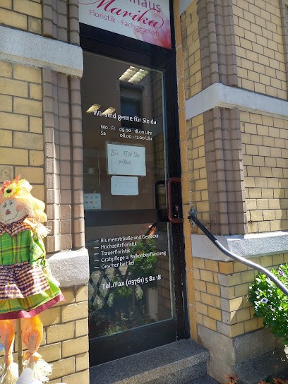 Marika Rettner, Blumenladen in Werdau