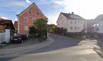 Claus Falke, Blumenladen in Frensdorf