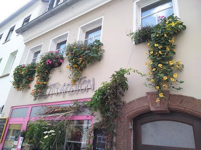 Stadtgarten, Blumenladen in Borna