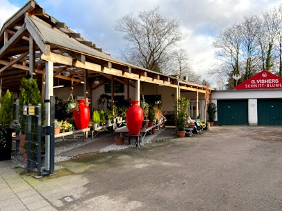 Günther Vishers, Blumenladen in Düsseldorf