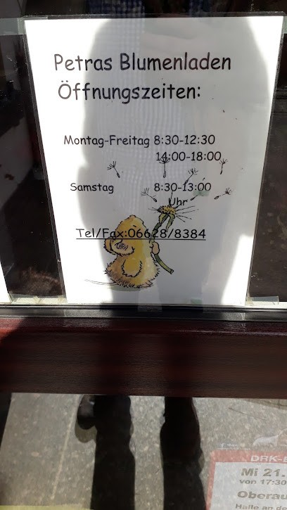 Petras Blumenladen, Blumenladen in Oberaula