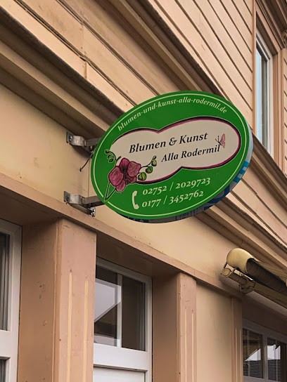 Blumen & Kunst Alla Rodermil, Blumenladen in Bad Laasphe