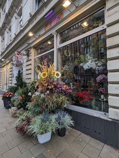 Angelika Linse Nie mehr gießen nur genießen, Blumenladen in Düsseldorf