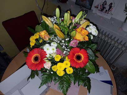 Helge Messinger, Blumenladen in Bretten