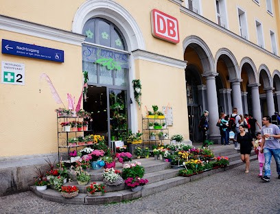 Blumen Sitzberger im Regensburger Hauptbahnhof 365 Tage offen, Blumenladen in Regensburg