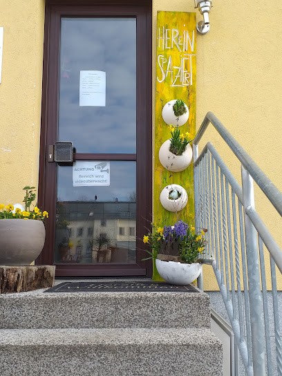 Stil Bruch, Blumenladen in Flöha