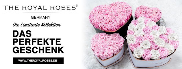 The Royal Roses® Rosenbox mit Infinity Rosen, Blumenladen in Mülheim